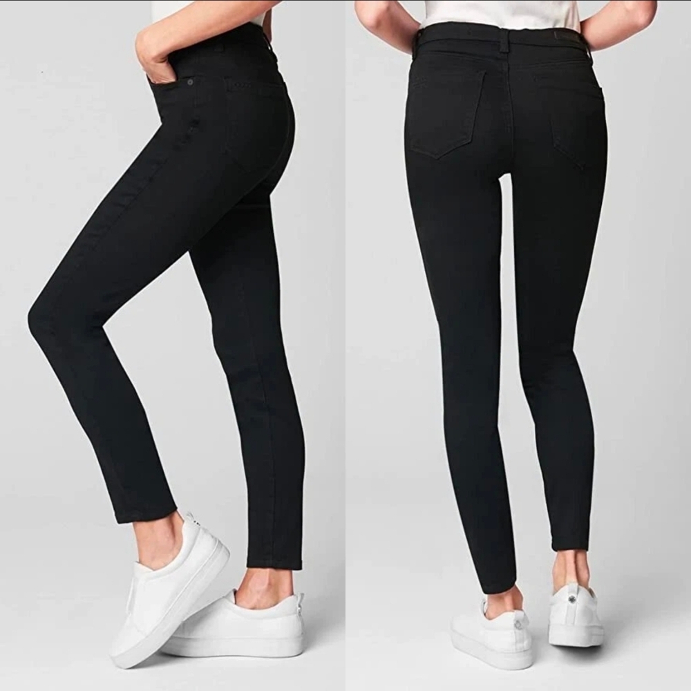 NWOT Blank NYC Modern Contemporary Black Great Jones High Rise Skinny Jeans